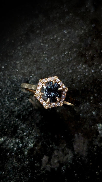 Yvaine Grey Spinel Halo