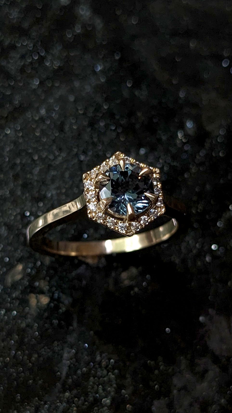 Yvaine Grey Spinel Halo