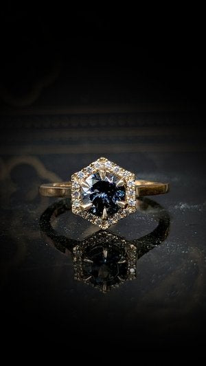 Yvaine Grey Spinel Halo