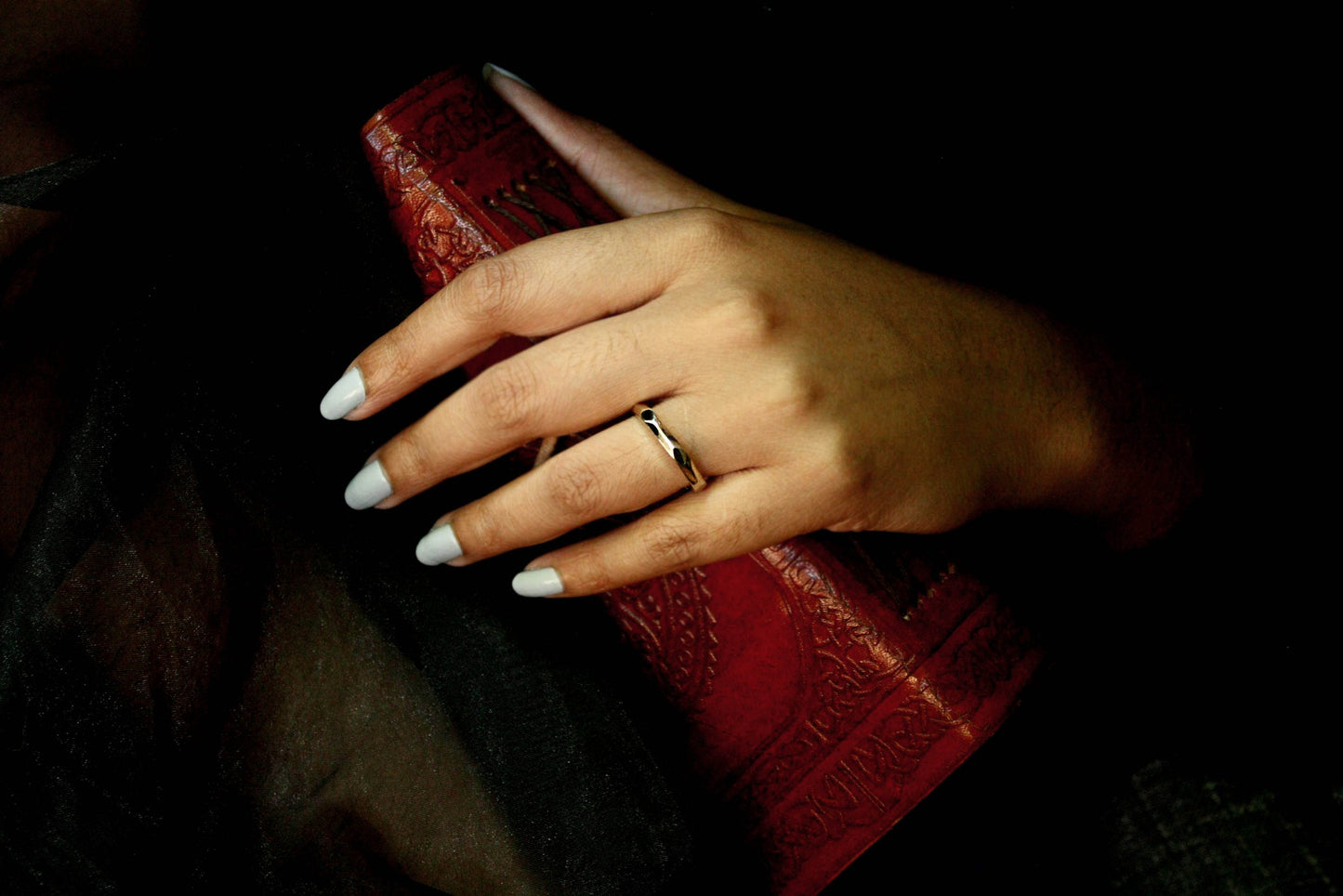 Zuko Soft Hex Faceted Band - Build Your Own