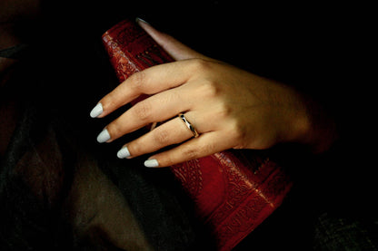 Zuko Soft Hex Faceted Band - Build Your Own