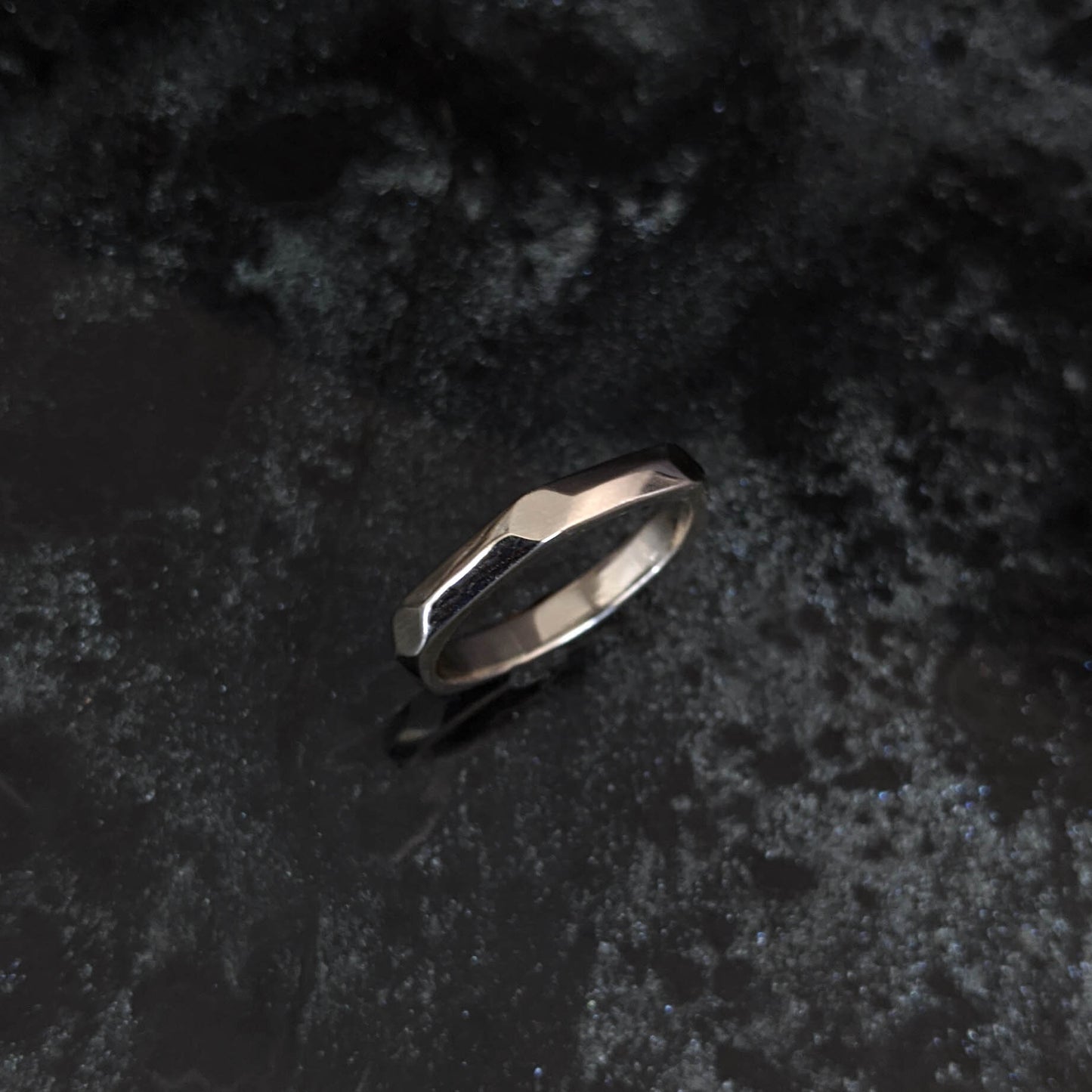 Zuko Soft Hex Faceted Band - Build Your Own