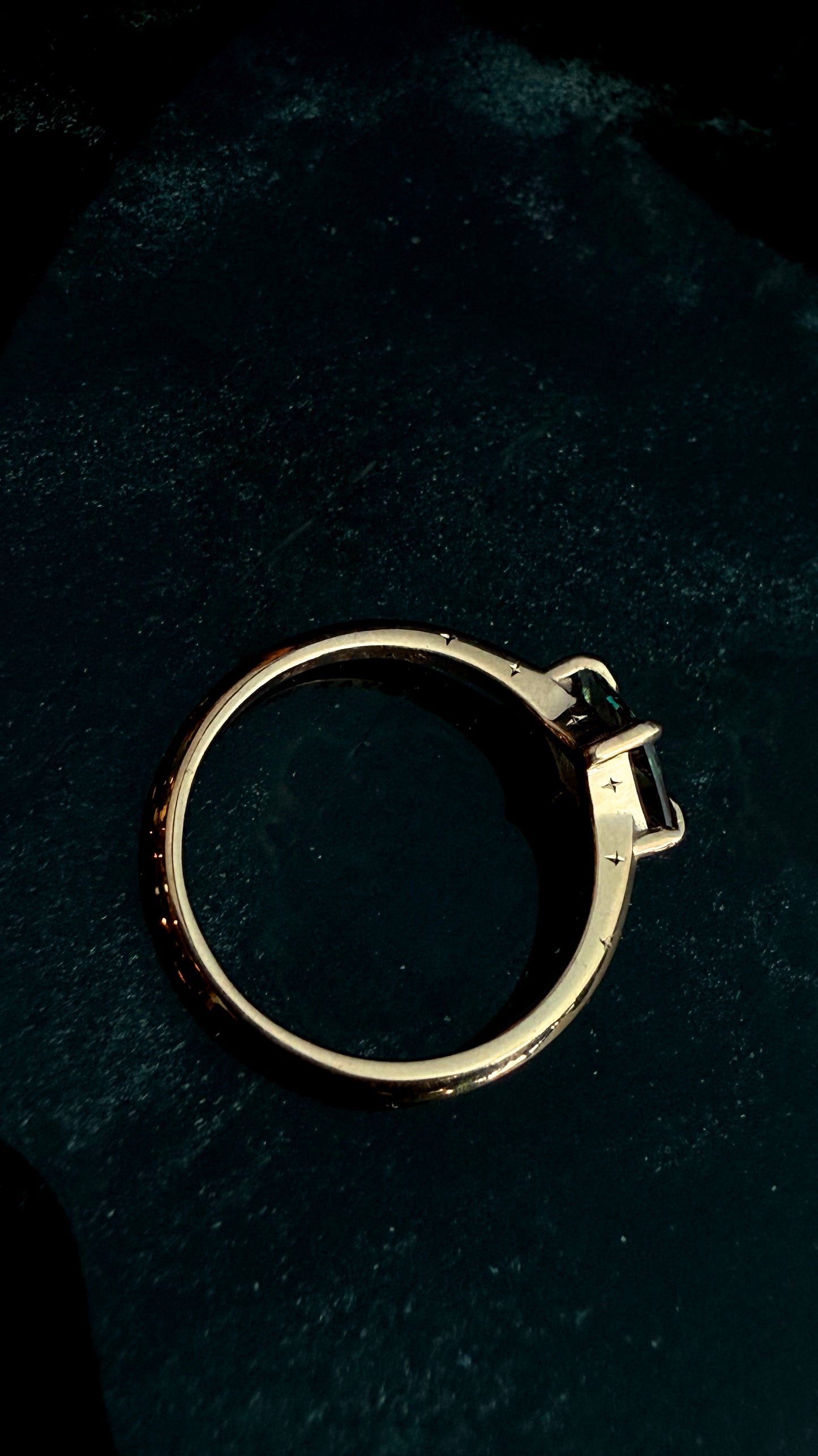 Olenna Alexandrite Kite Ring