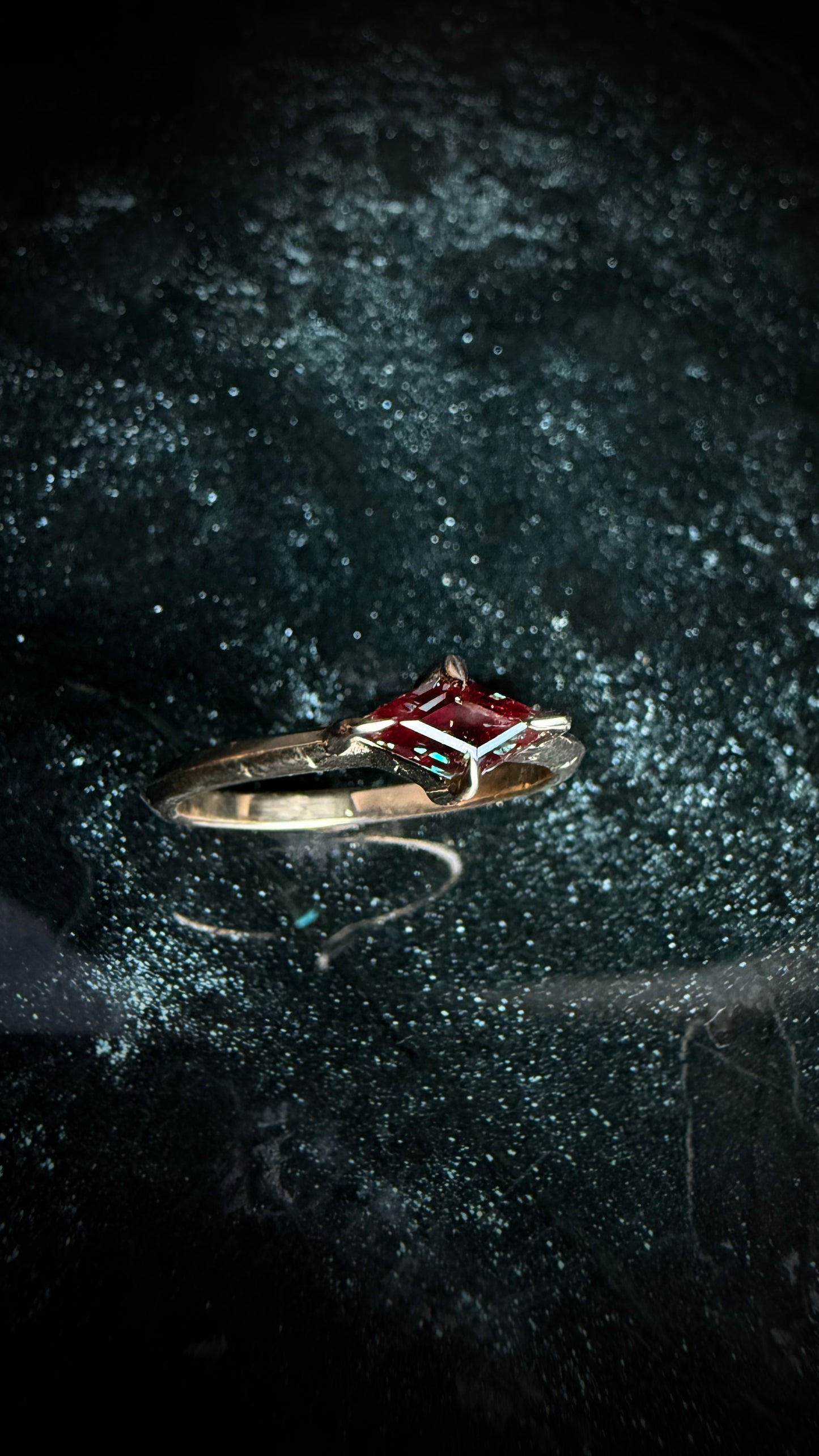 Olenna Alexandrite Kite Ring
