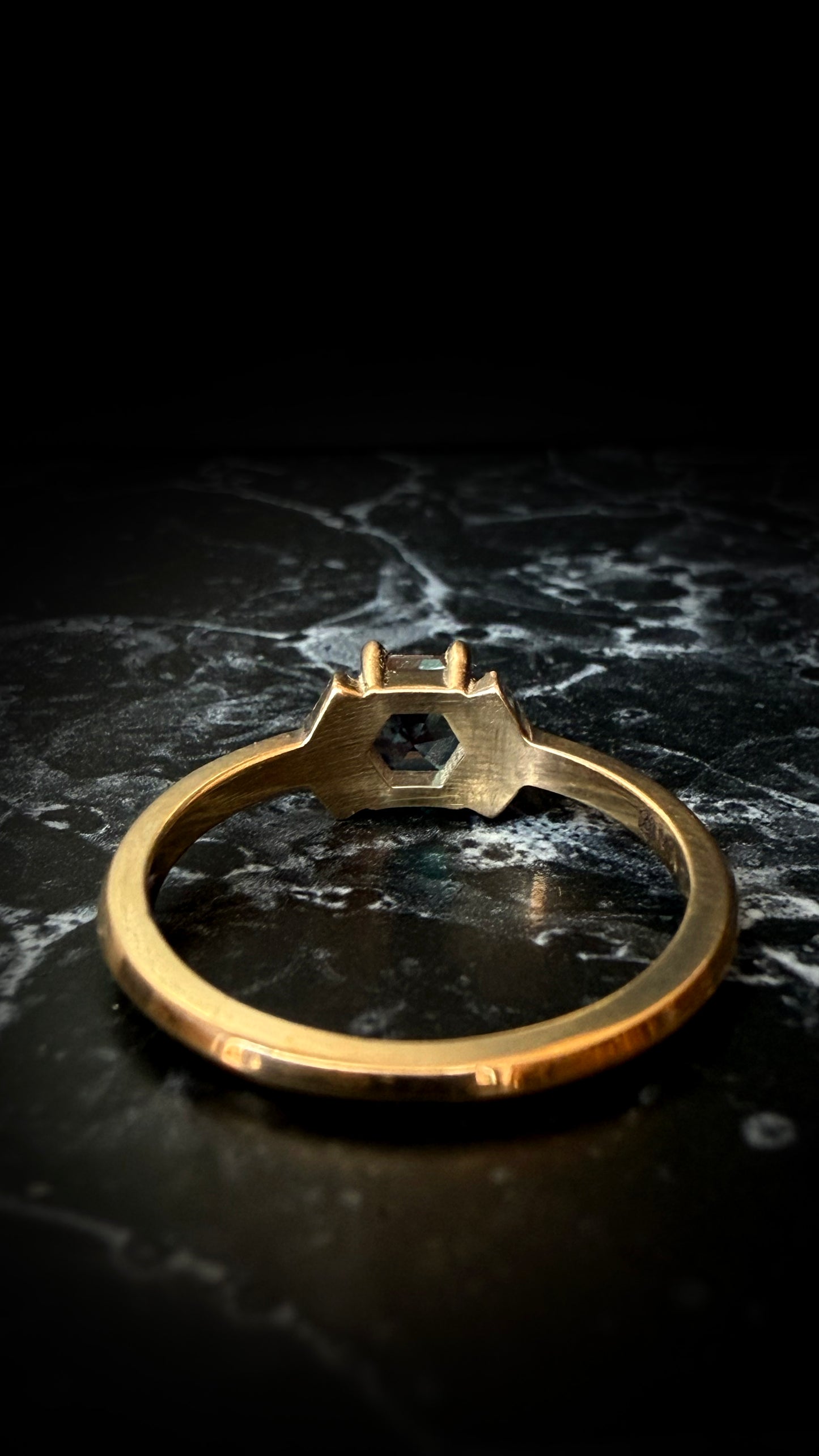 Ursa Hex Alexandrite Ring