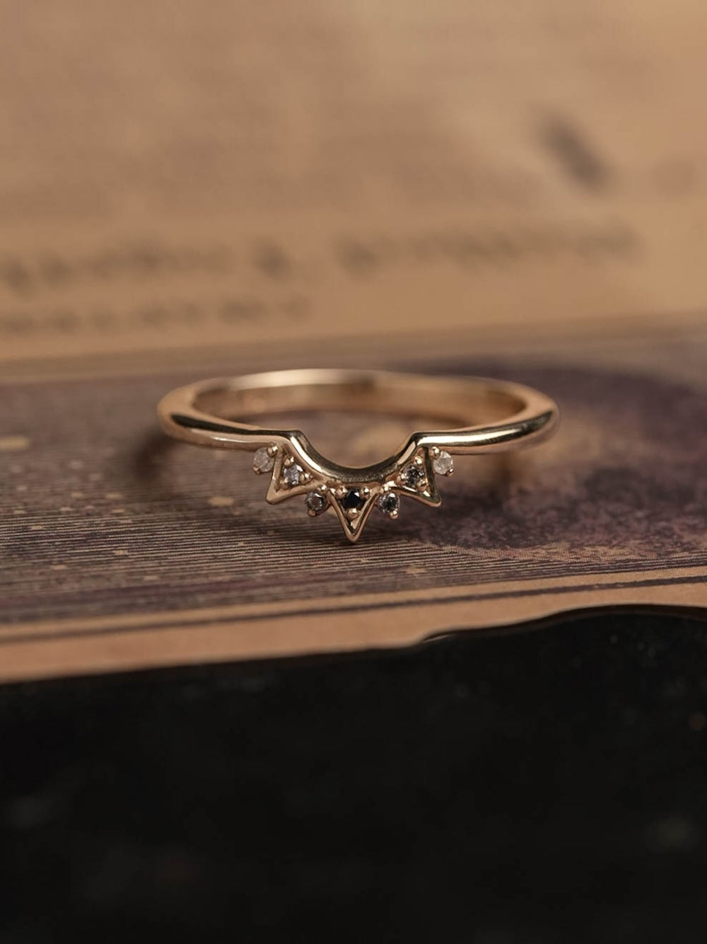 Argoz Ombre Diamond Contour Band