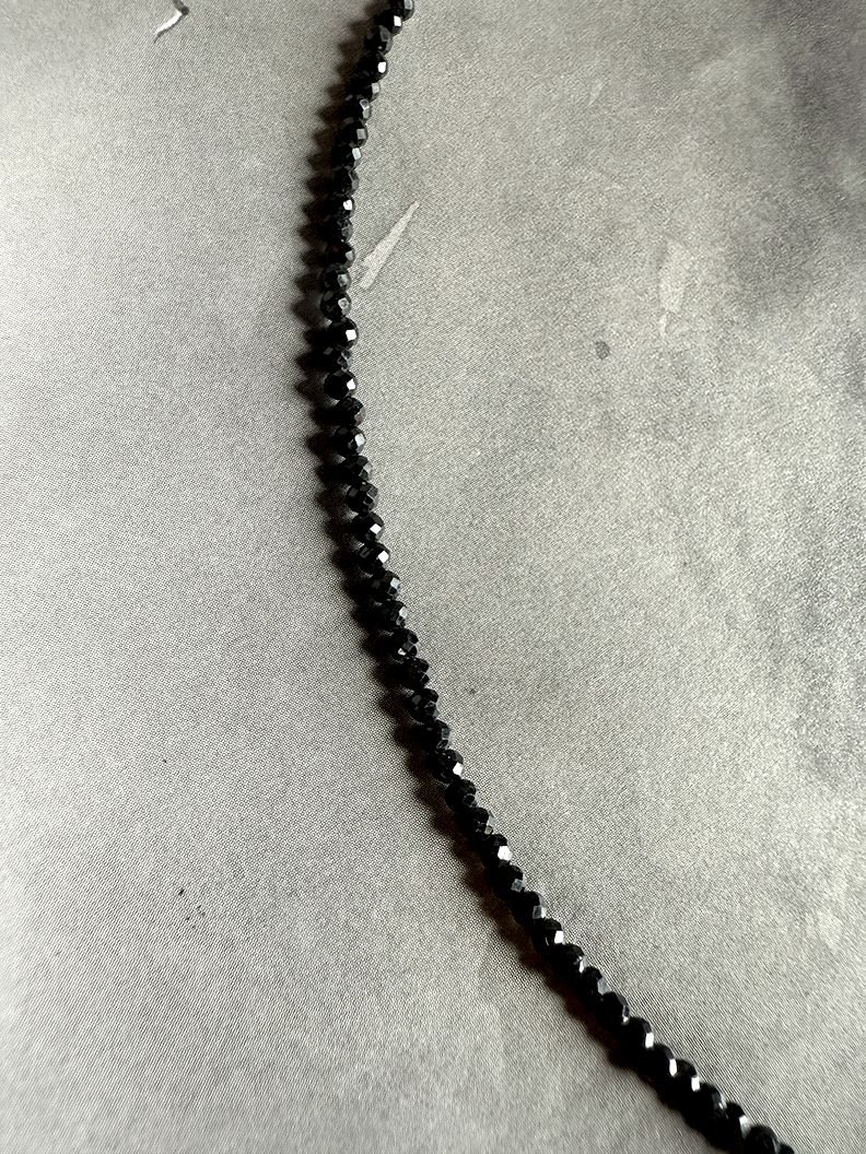 Onyx Beaded Necklace