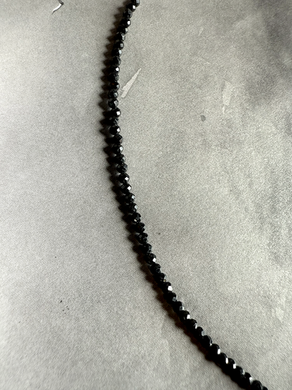 Onyx Beaded Necklace