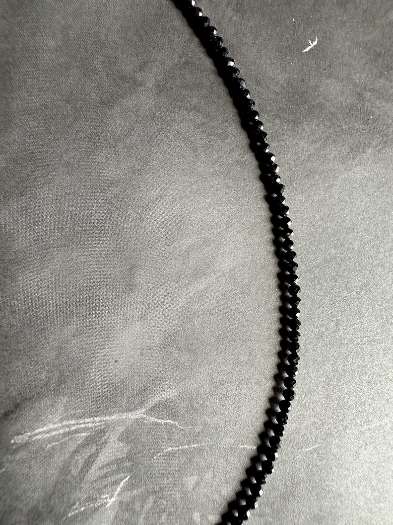 Onyx Beaded Necklace