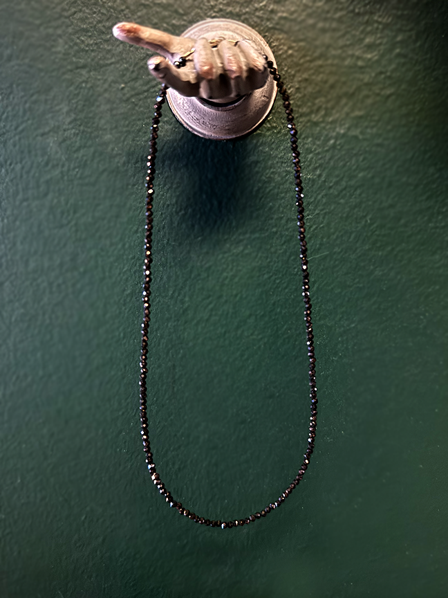 Onyx Beaded Necklace