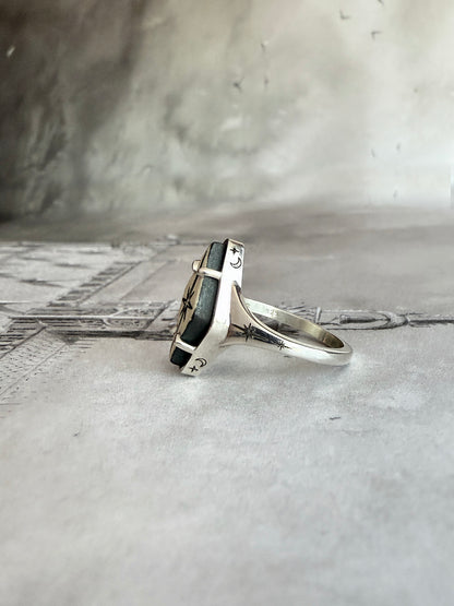 Starburst Cameo Ring