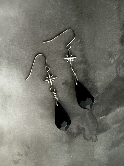 Celeste Crystal Dangle Earrings