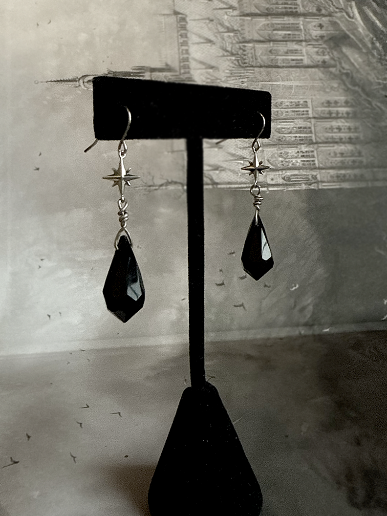 Celeste Crystal Dangle Earrings