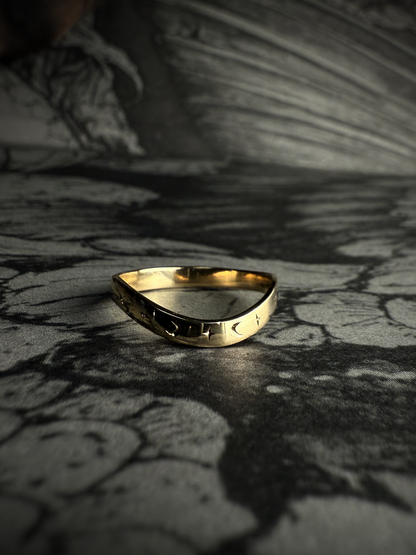 Celestial Tiara Curved Band