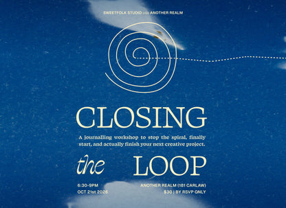 Closing the Loop: How to Actually Start Your Next Creative Project - Oct 21