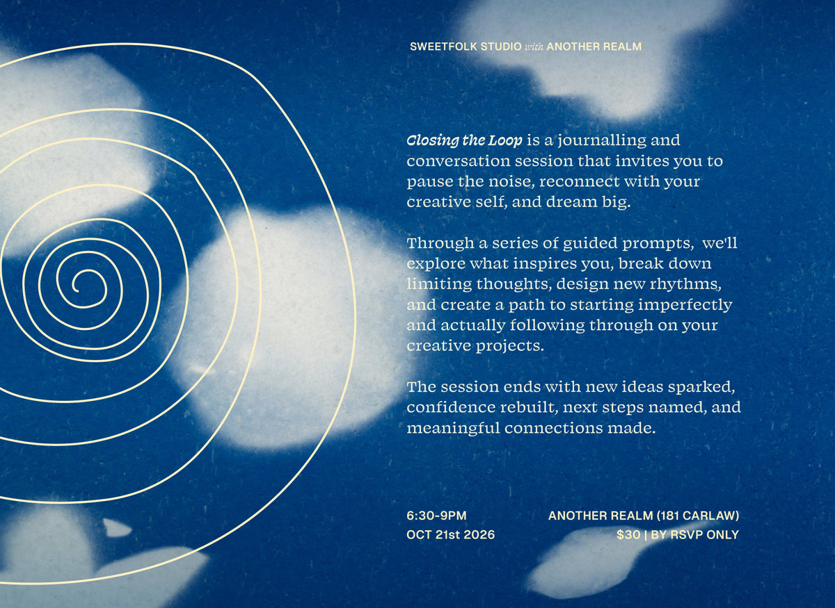 Closing the Loop: How to Actually Start Your Next Creative Project - Oct 21