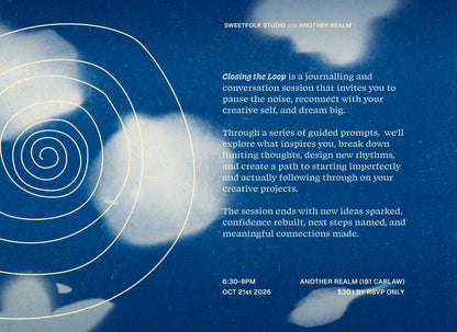 Closing the Loop: How to Actually Start Your Next Creative Project - Oct 21