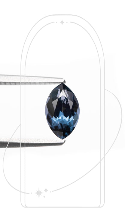 Marquise Blue Spinel