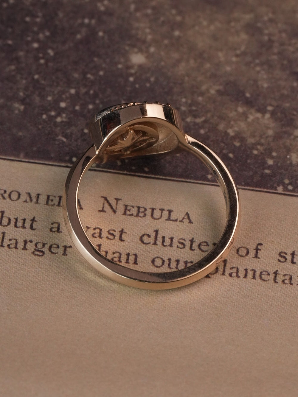 Diana Celestial Portrait Engagement Ring