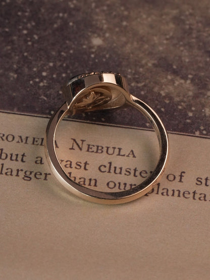 Diana Celestial Portrait Engagement Ring