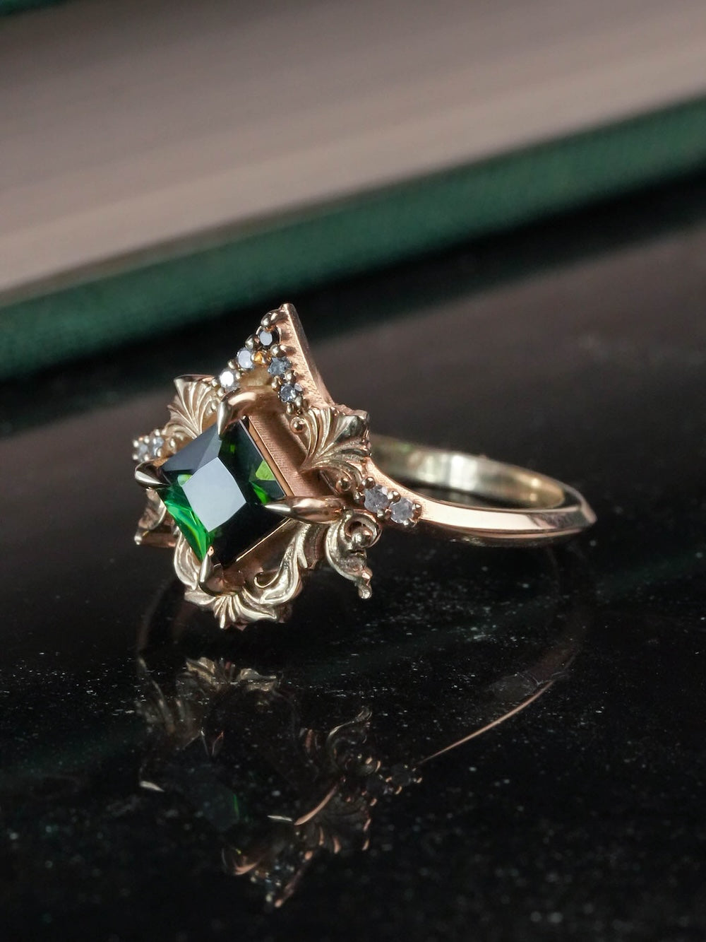 Faerie Tourmaline Ombre Ring