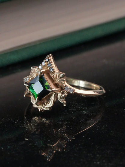 Faerie Tourmaline Ombre Ring