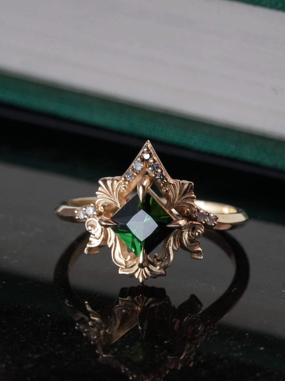 Faerie Tourmaline Ombre Ring