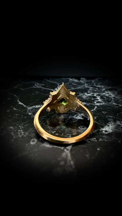 Faerie Tourmaline Ombre Ring