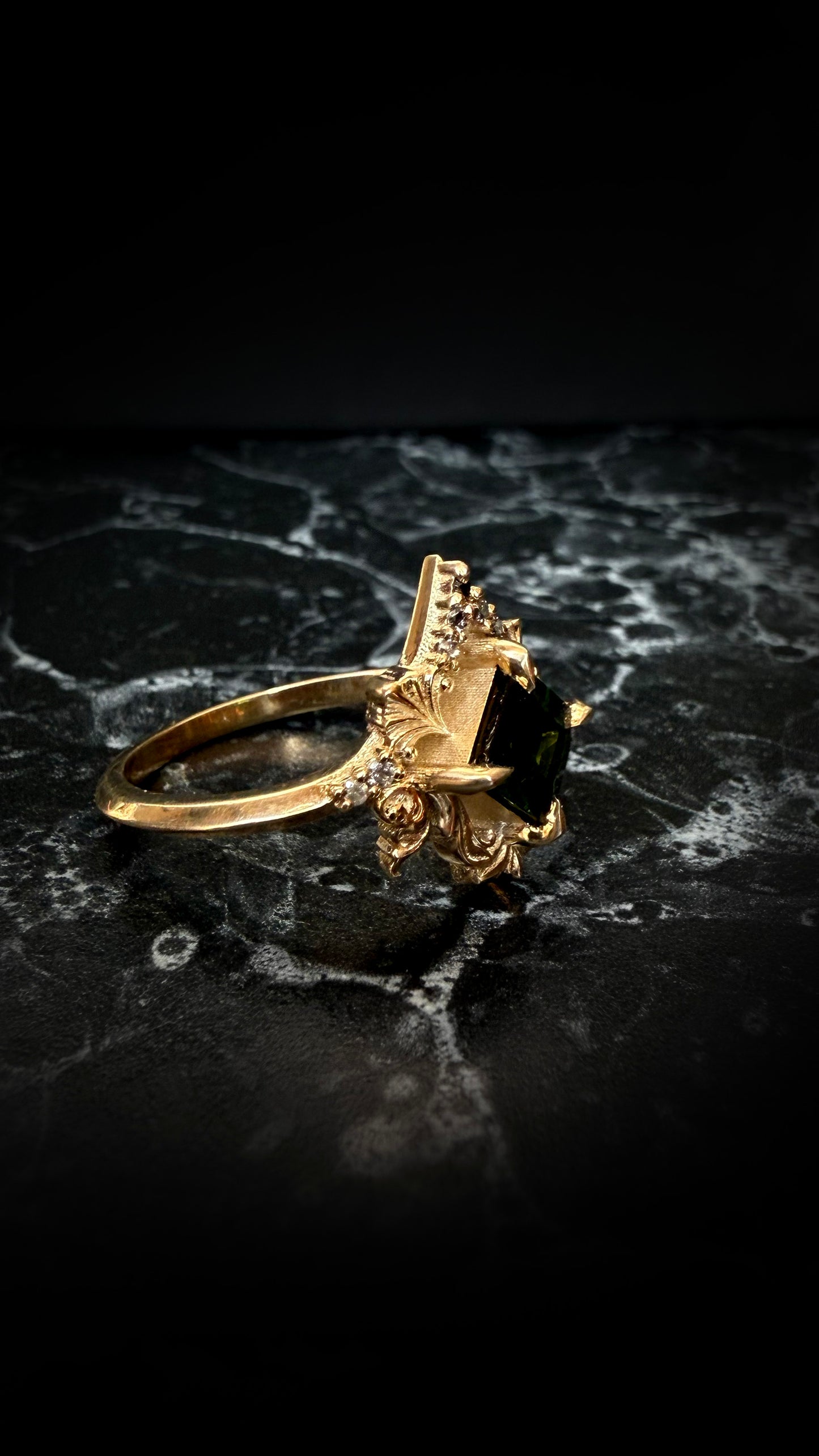 Faerie Tourmaline Ombre Ring
