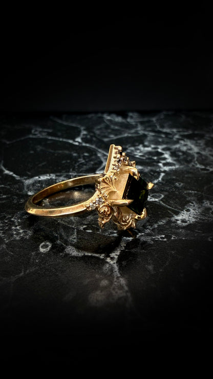Faerie Tourmaline Ombre Ring