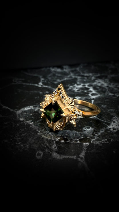 Faerie Tourmaline Ombre Ring