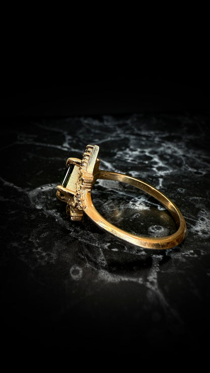 Faerie Tourmaline Ombre Ring