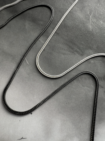 Foxtail Sterling Silver Chain