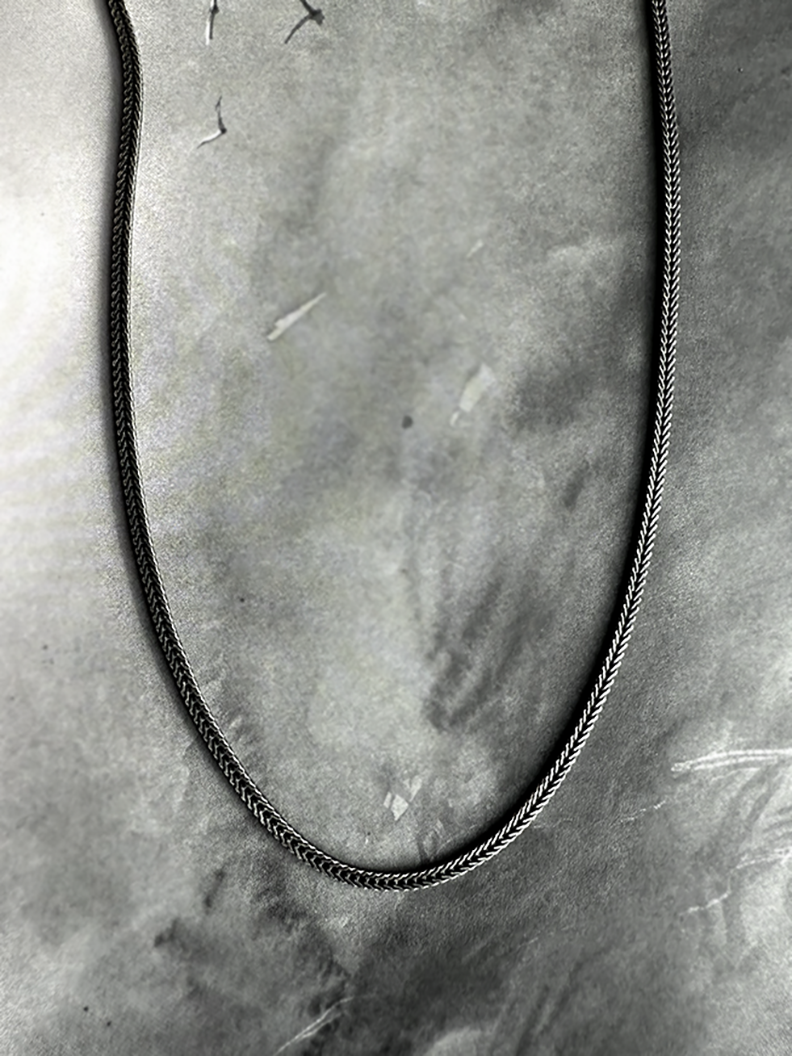 Foxtail Sterling Silver Chain