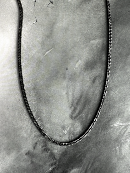 Foxtail Sterling Silver Chain