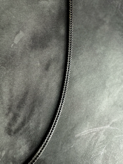 Foxtail Sterling Silver Chain