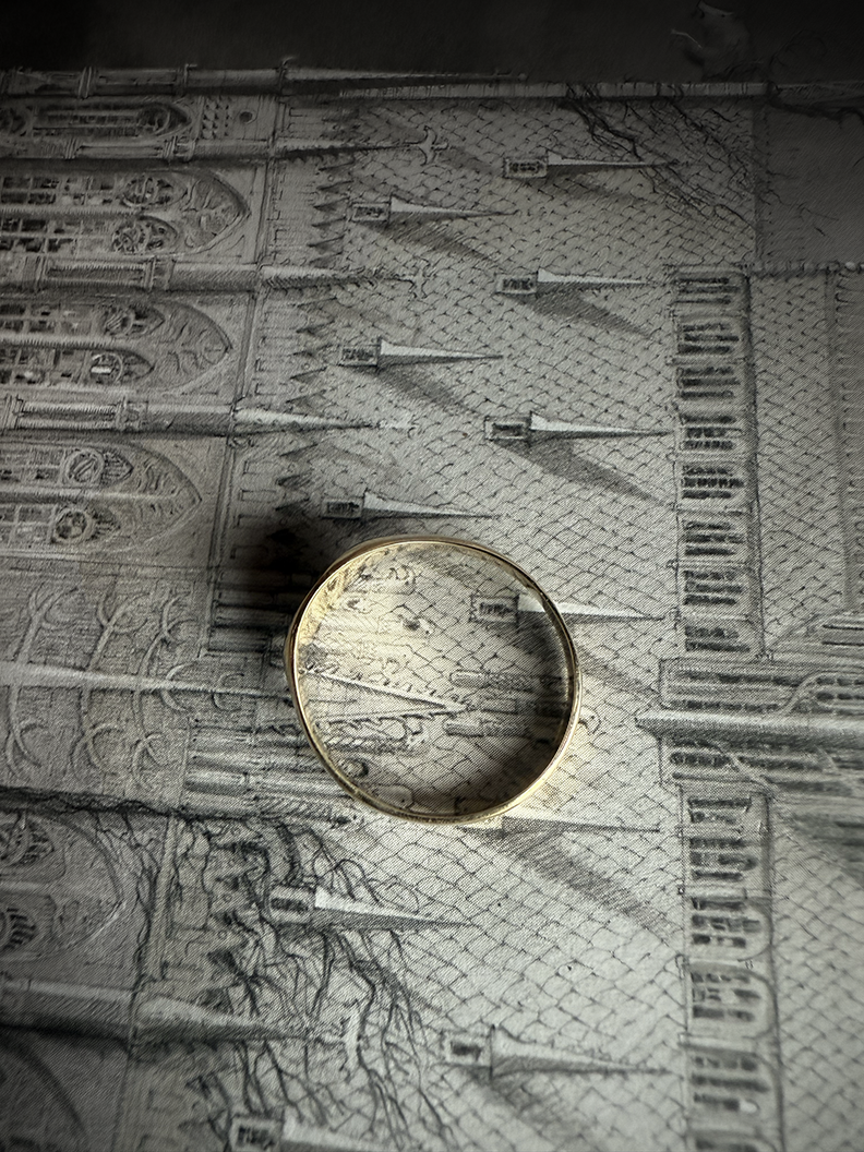 10k Gold Oval Signet Ring