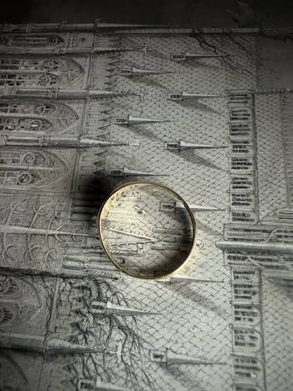 10k Gold Oval Signet Ring