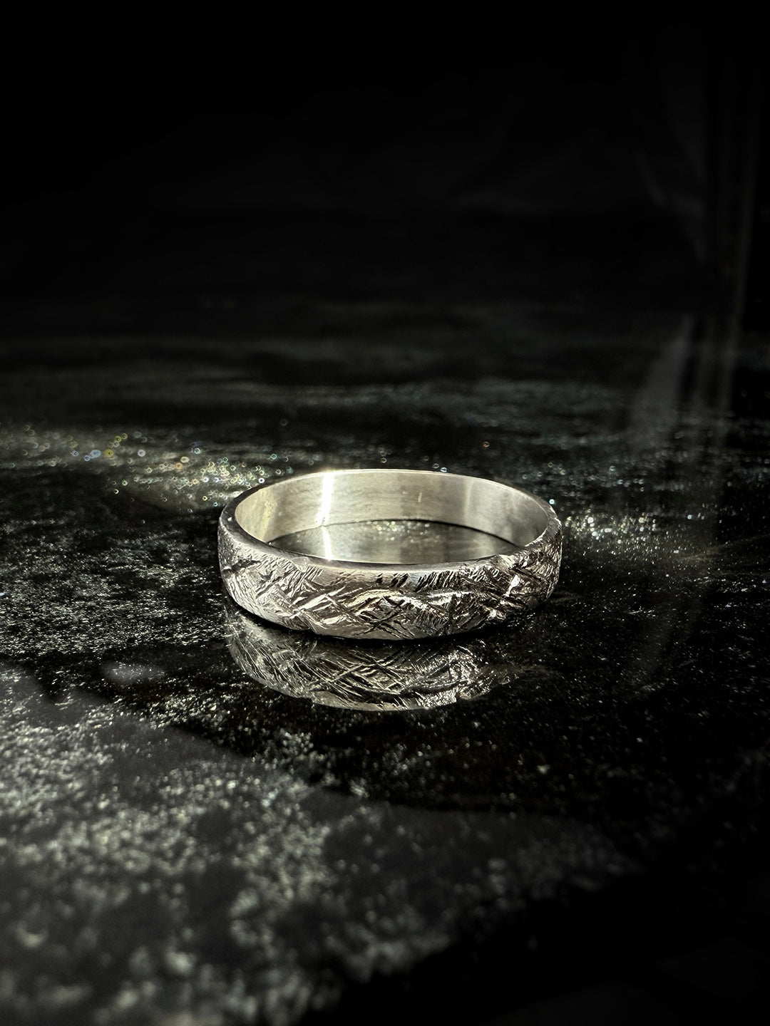 Half Distressed Band 4mm