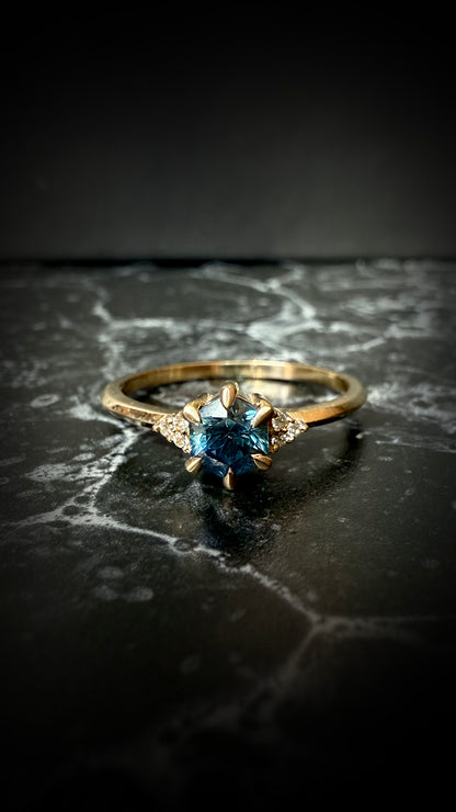 Jones Hex Montana Sapphire Ring