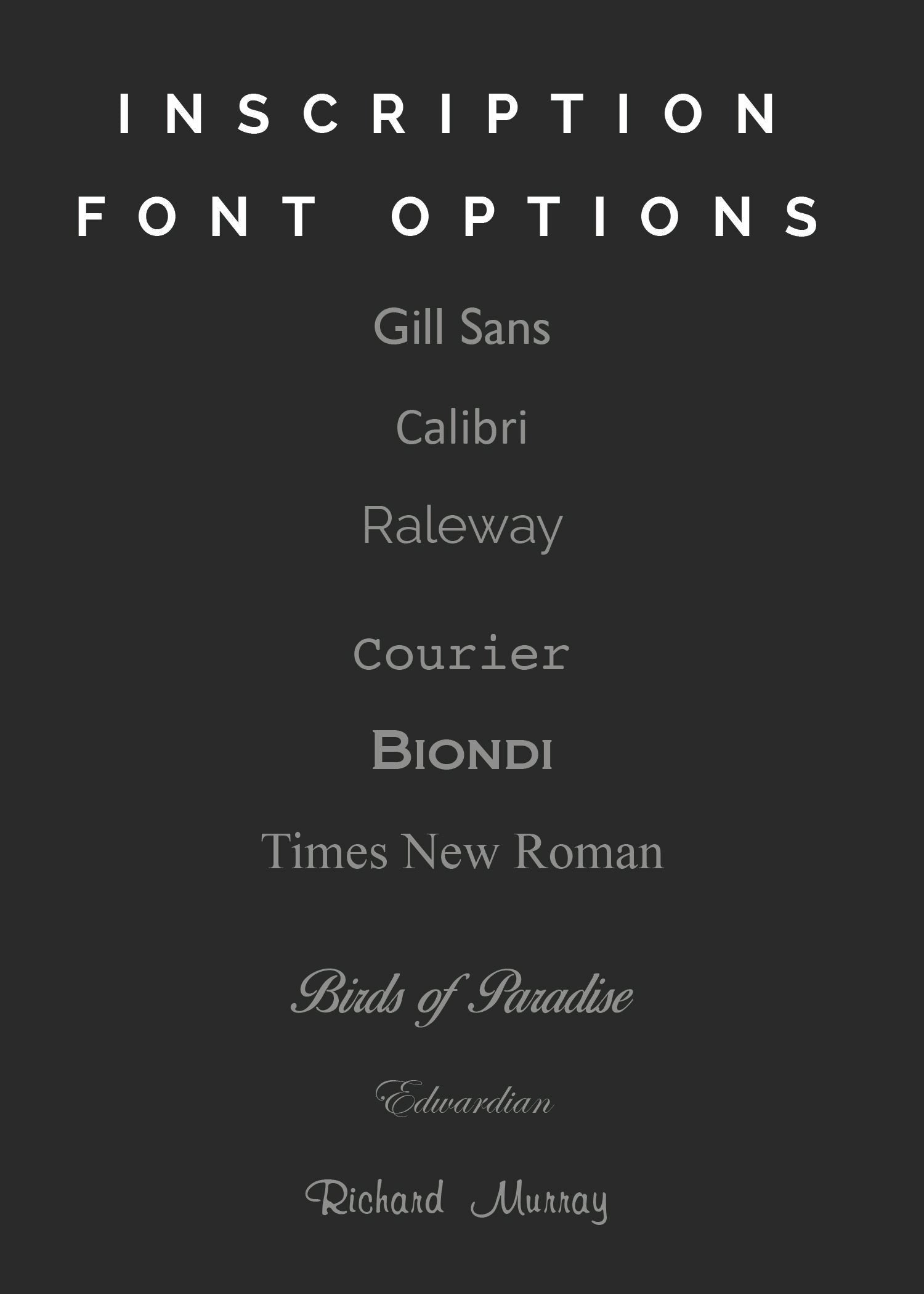 Laser Engraving Add-On – Liane Vaz Designs
