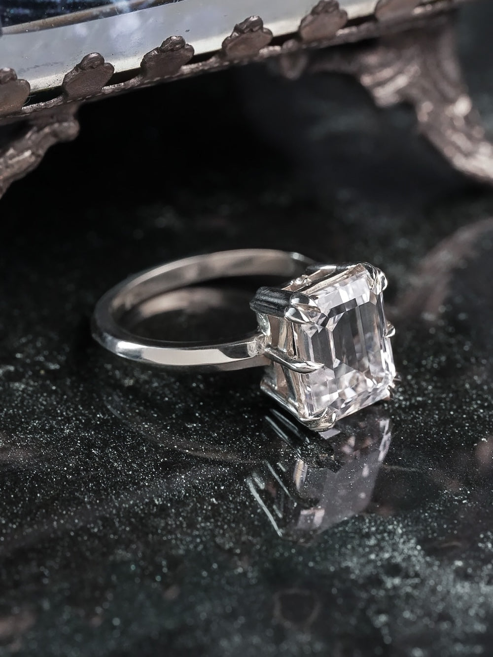 Islington Lab Grown White Sapphire