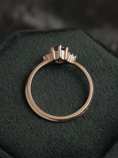 Jones Hex Montana Sapphire Ring