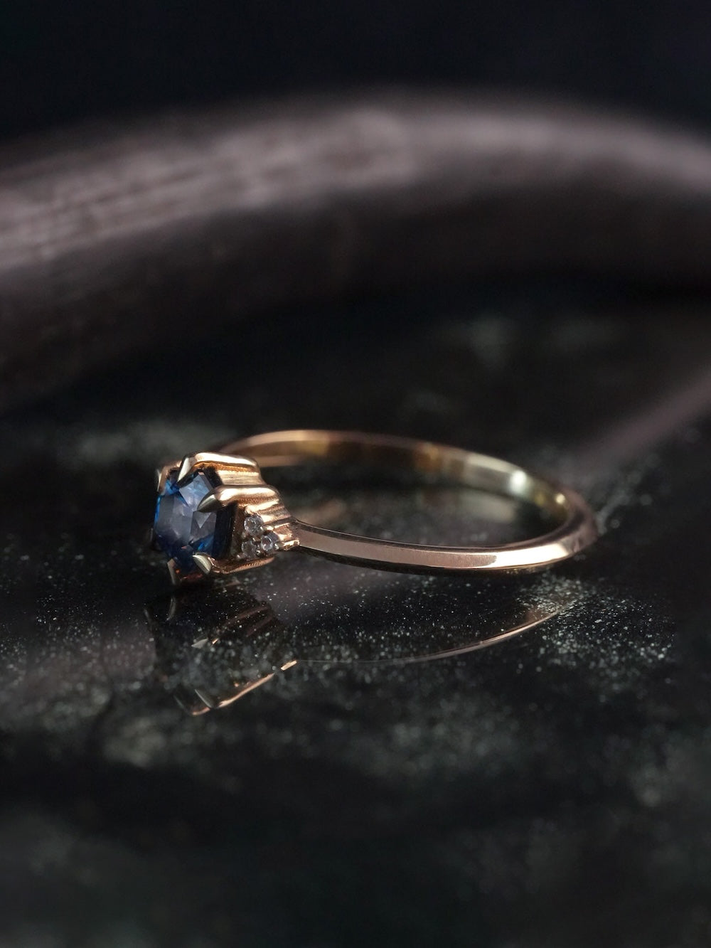 Jones Hex Montana Sapphire Ring