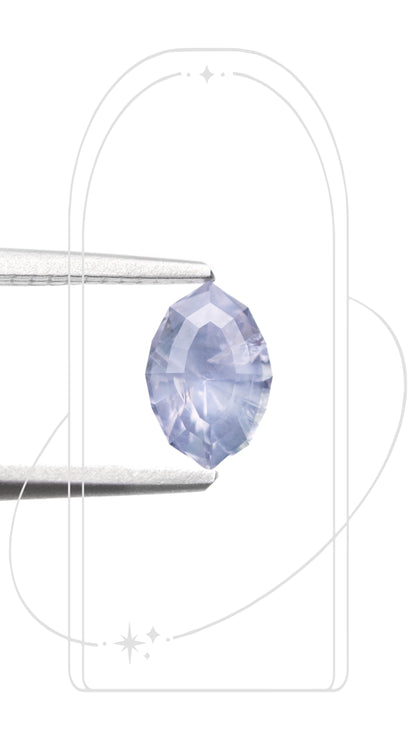Geo Marquise Lavender Sapphire