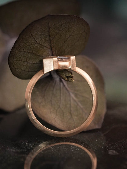 Lilith Coffin Lab Diamond Ring