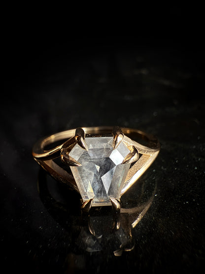 Lilith Split Shank Diamond Ring