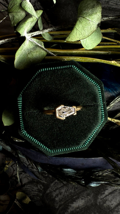 Lilith Coffin Lab Diamond Ring