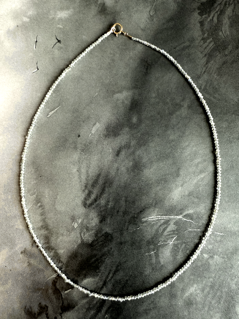 Labradorite Mini Beaded Necklace