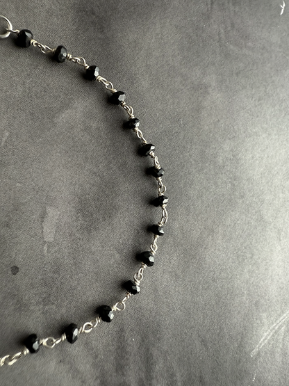 Onyx Silver Bracelet